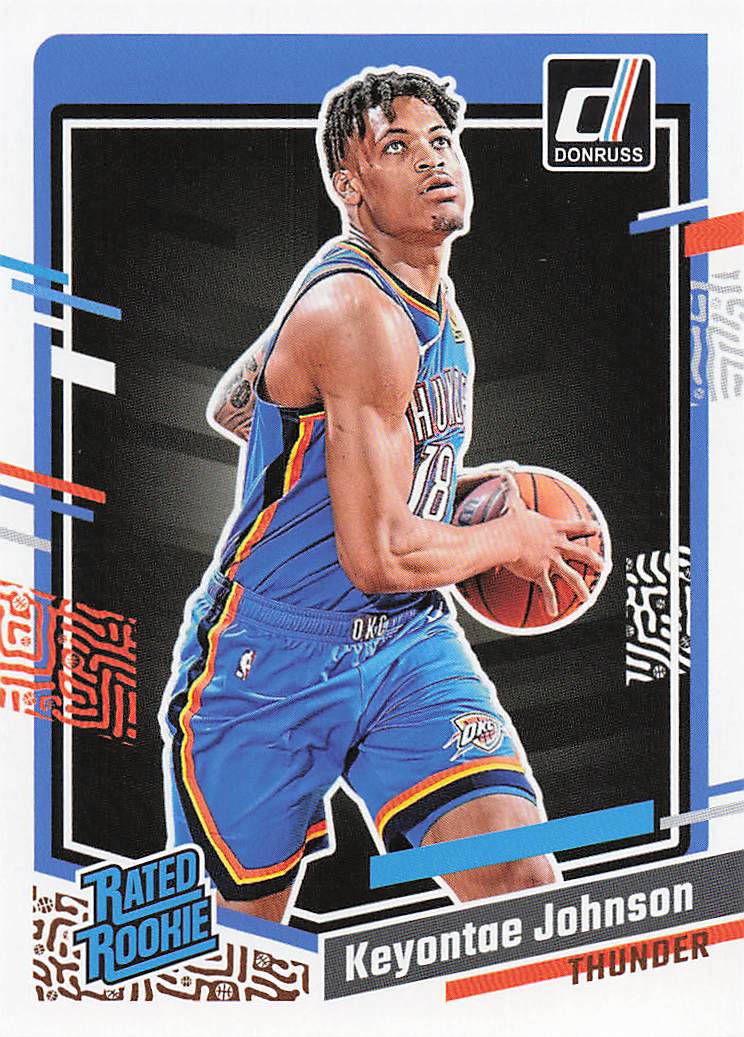 2023-24 Donruss Basketball Keyontae Johnson #237 Rookie