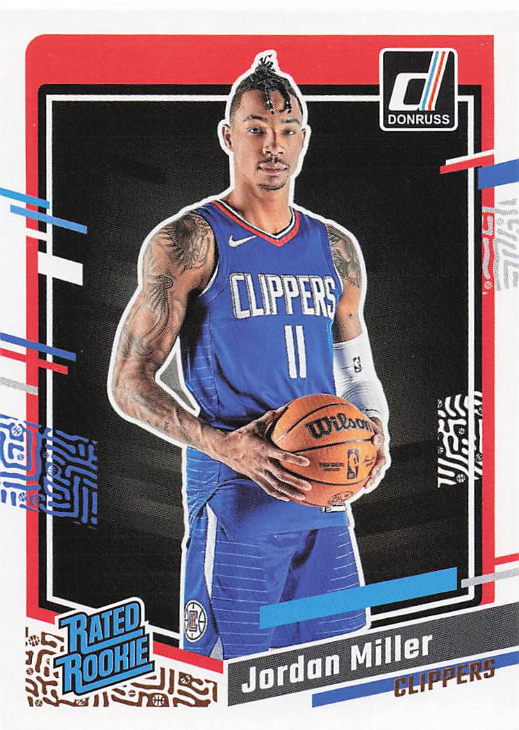 2023-24 Donruss Basketball Jordan Miller #236 Rookie