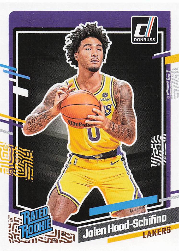 2023-24 Donruss Basketball Jalen Hood-Schifino #216 Rookie