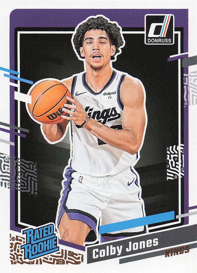 2023-24 Donruss Basketball Colby Jones #221 Rookie