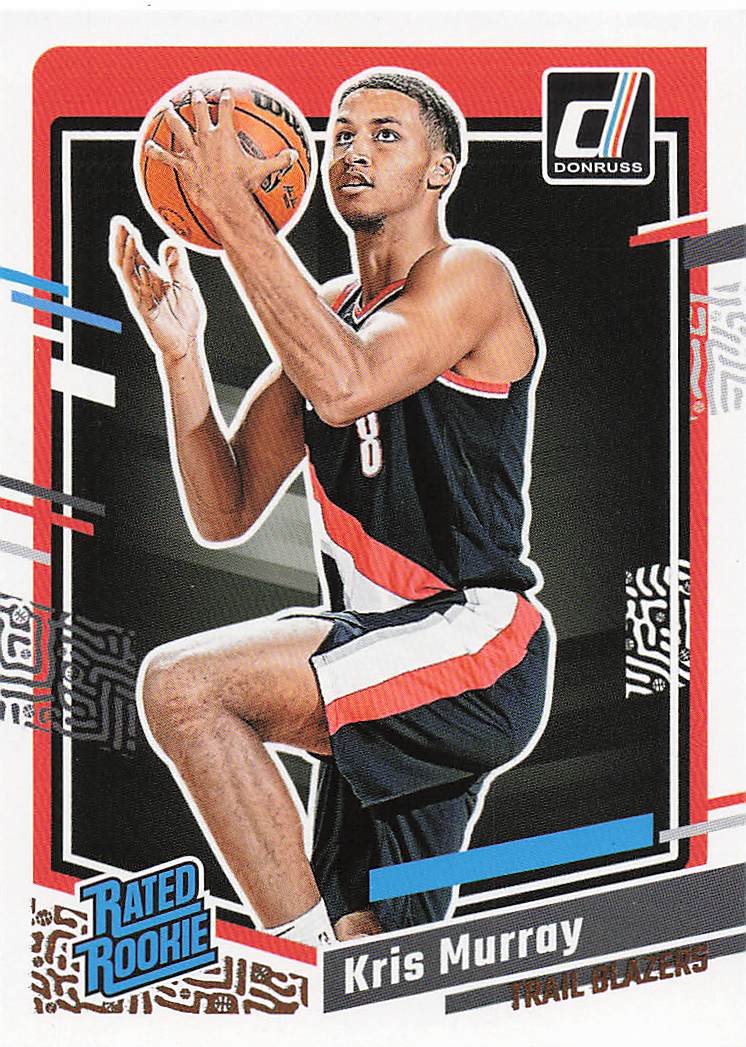 2023-24 Donruss Basketball Kris Murray #203 Rookie