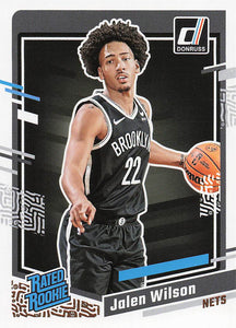 2023-24 Donruss Basketball Jalen Wilson #224 Rookie