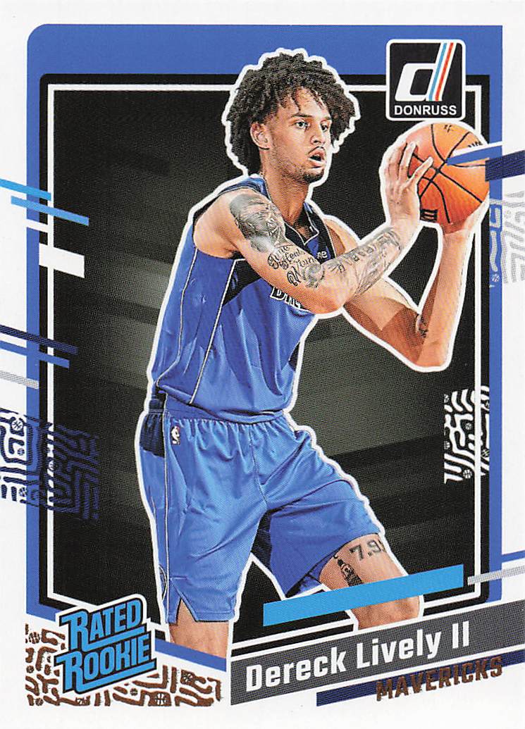 2023-24 Donruss Basketball Dereck Lively II #233 Rookie