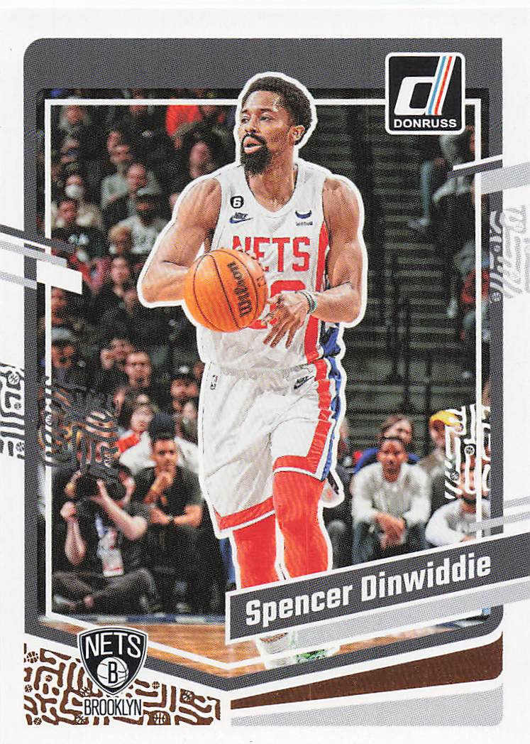 2023-24 Donruss Basketball Spencer Dinwiddie #45