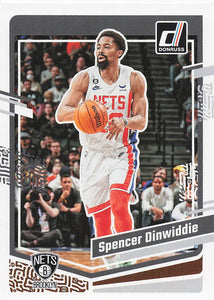 2023-24 Donruss Basketball Spencer Dinwiddie #45