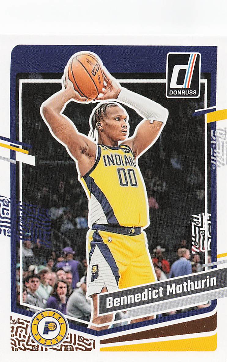 2023-24 Donruss Basketball Bennedict Mathurin #101