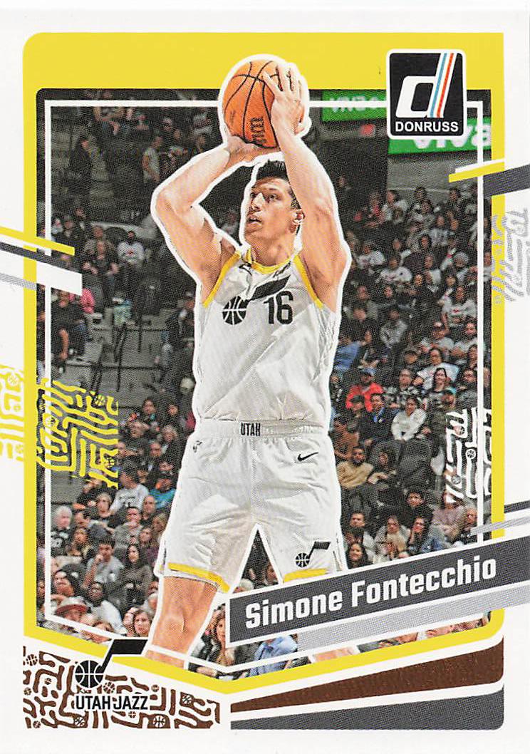 2023-24 Donruss Basketball Simone Fontecchio #143