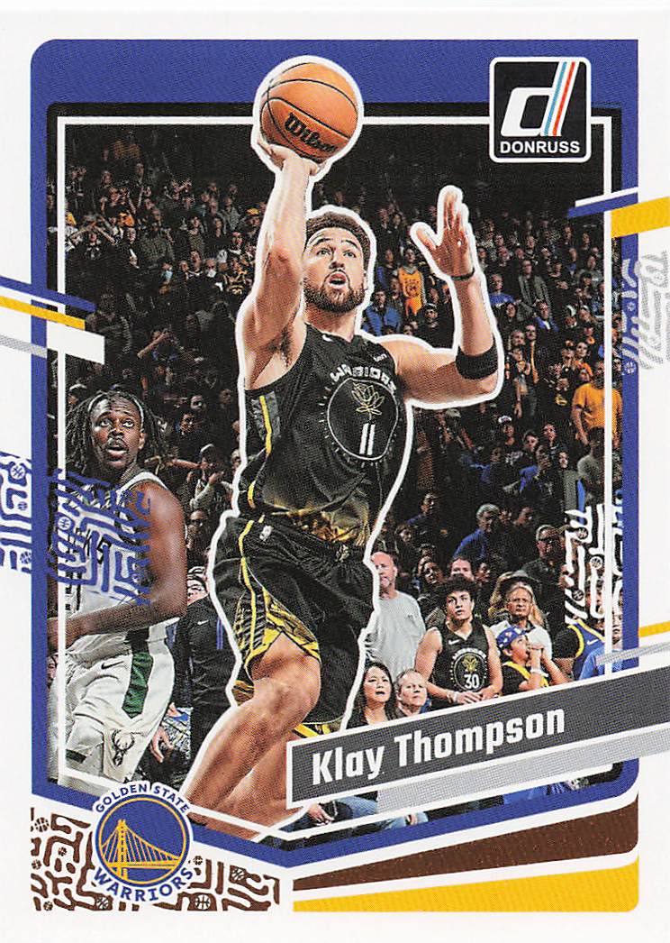 2023-24 Donruss Basketball Klay Thompson #185