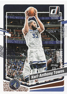 2023-24 Donruss Basketball Karl-Anthony Towns #155