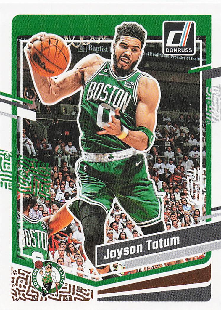 2023-24 Donruss Basketball Jayson Tatum #197