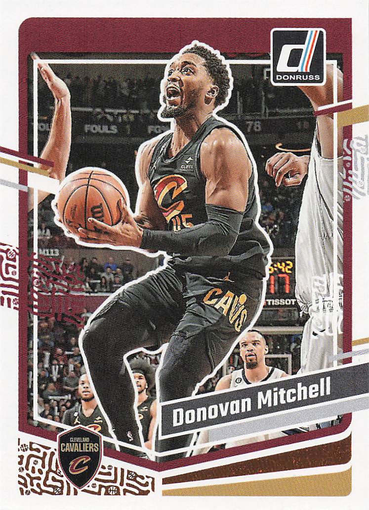 2023-24 Donruss Basketball Donovan Mitchell #140