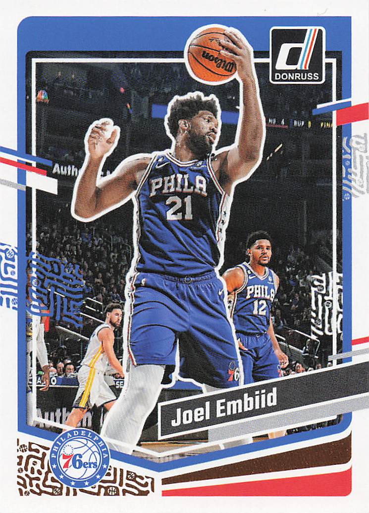 2023-24 Donruss Basketball Joel Embiid #110