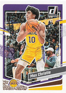 2023-24 Donruss Basketball Max Christie #117