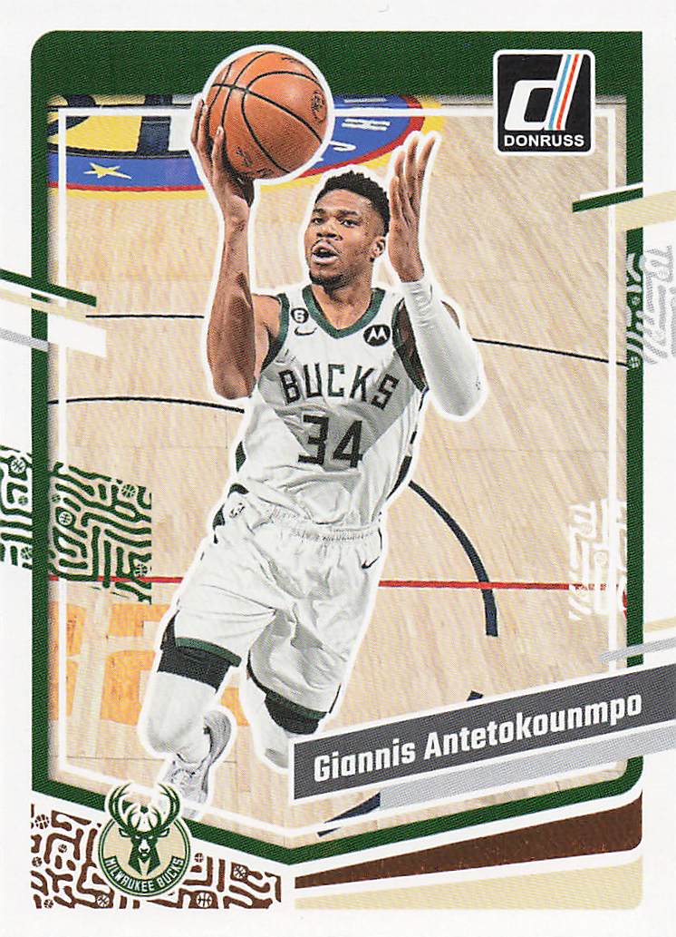 2023-24 Donruss Basketball Giannis Antetokounmpo #188