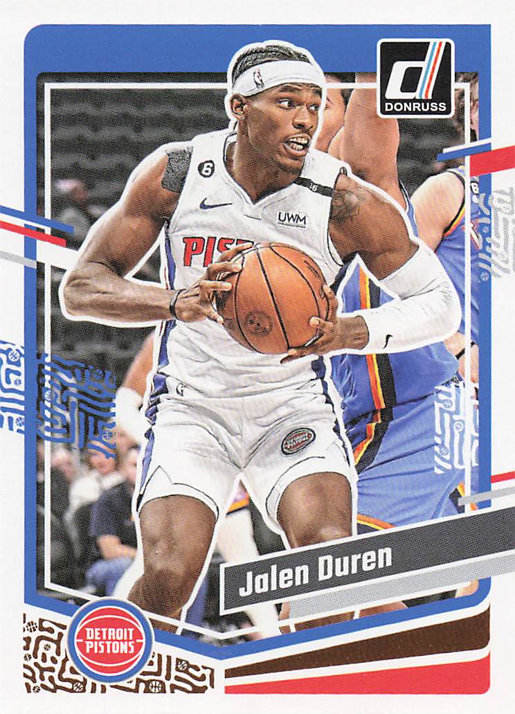 2023-24 Donruss Basketball Jalen Duren #104