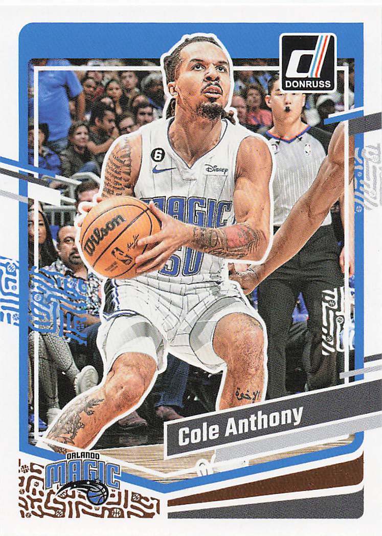 2023-24 Donruss Basketball Cole Anthony #163
