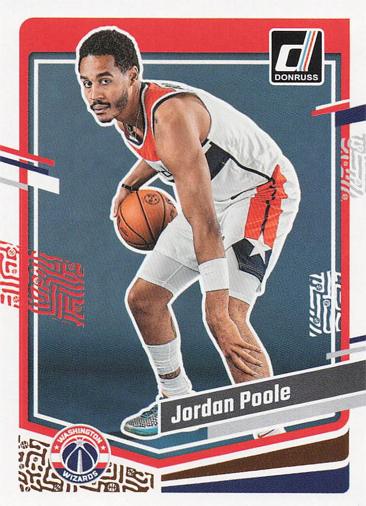 2023-24 Donruss Basketball Jordan Poole #177