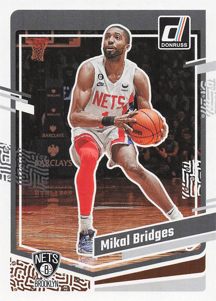 2023-24 Donruss Basketball Mikal Bridges #70