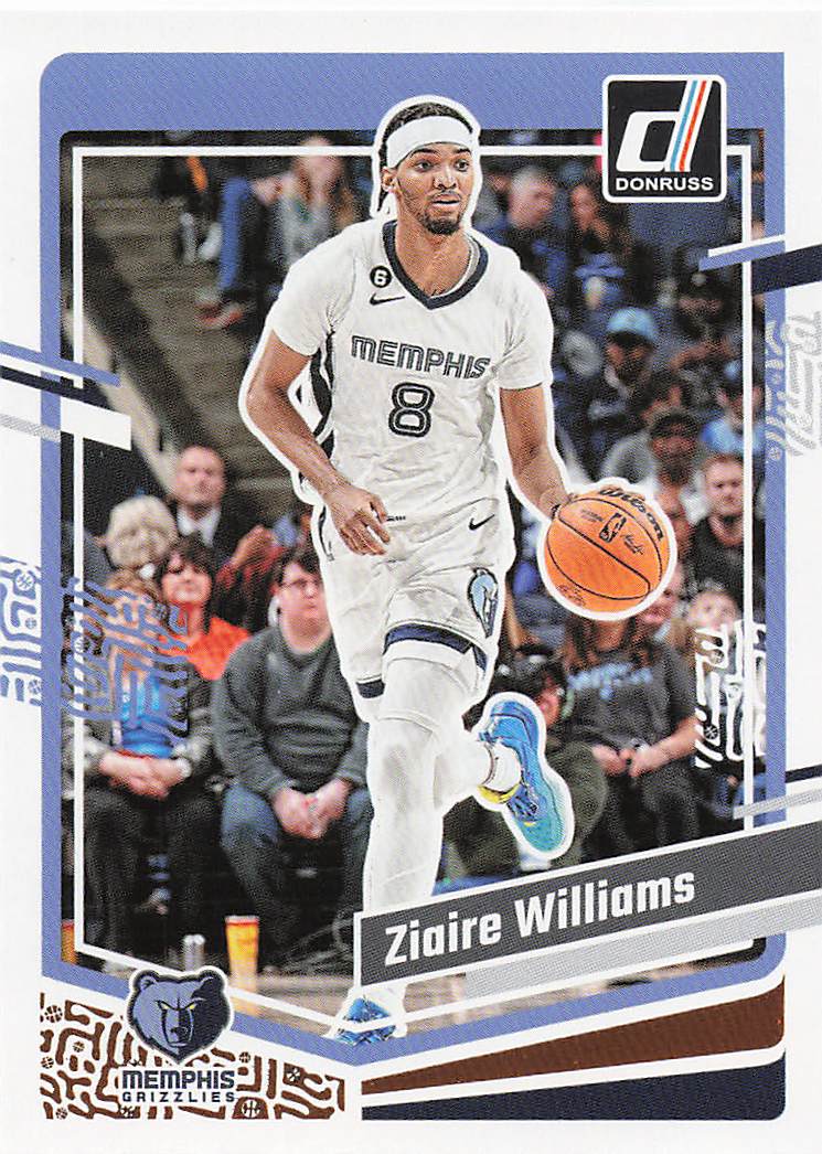 2023-24 Donruss Basketball Ziaire Williams #55