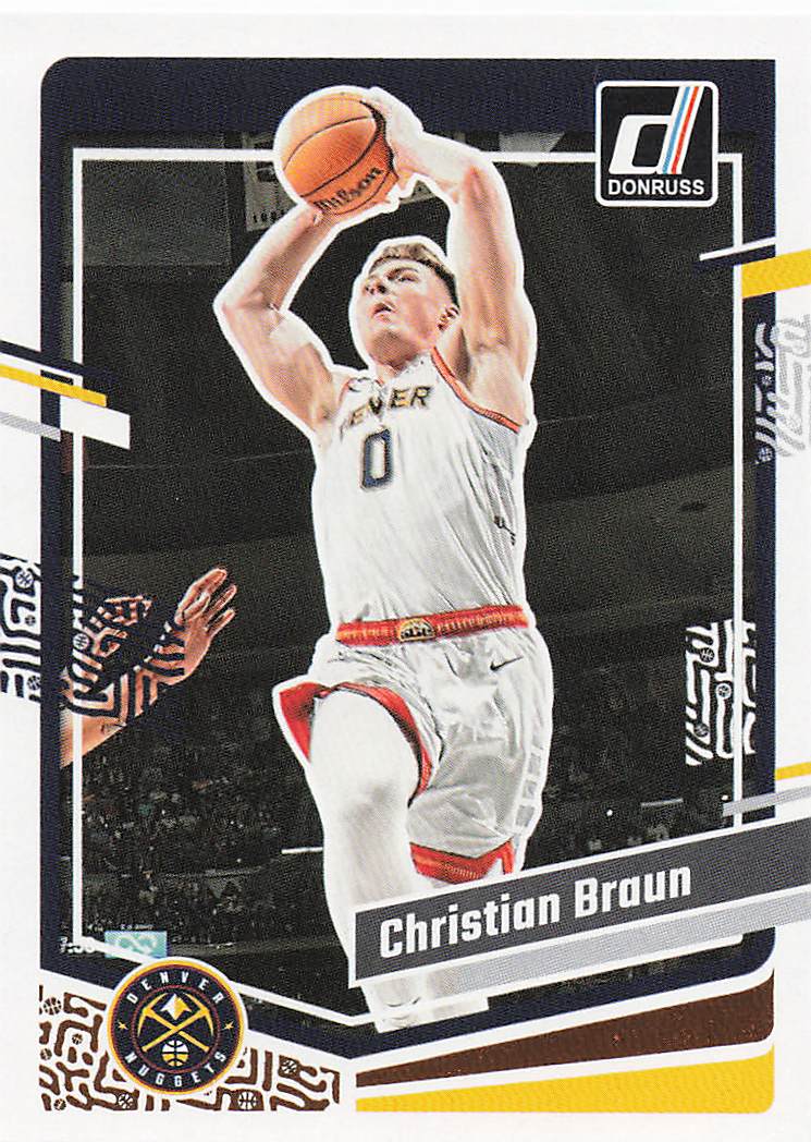 2023-24 Donruss Basketball Christian Braun #160
