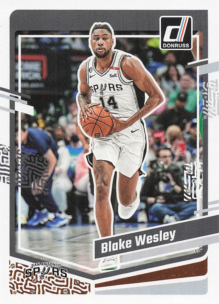 2023-24 Donruss Basketball Blake Wesley #99