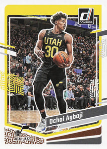2023-24 Donruss Basketball Ochai Agbaji #42