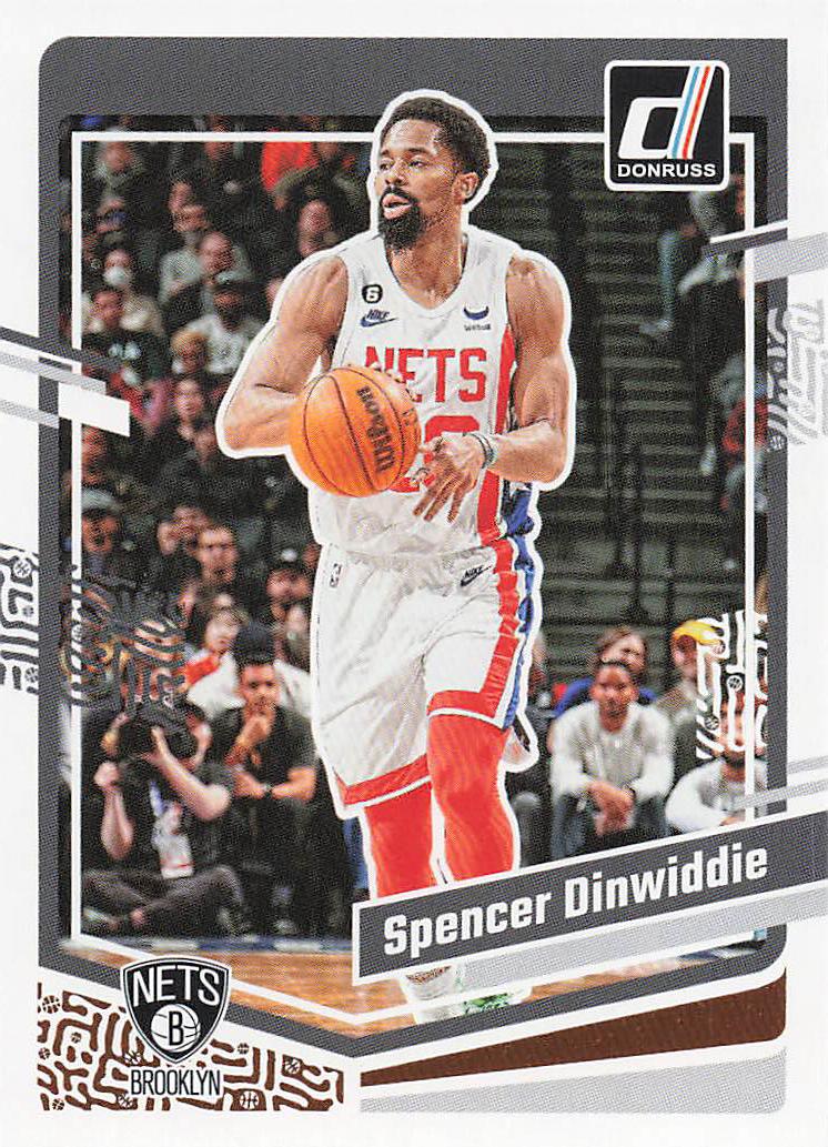 2023-24 Donruss Basketball Spencer Dinwiddie #45