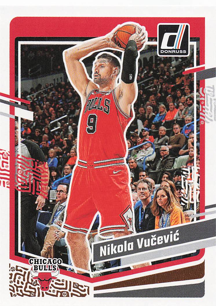 2023-24 Donruss Basketball Nikola Vucevic #115