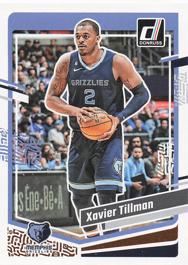2023-24 Donruss Basketball Xavier Tillman #157