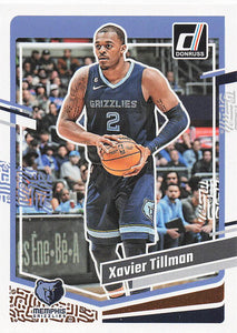 2023-24 Donruss Basketball Xavier Tillman #157