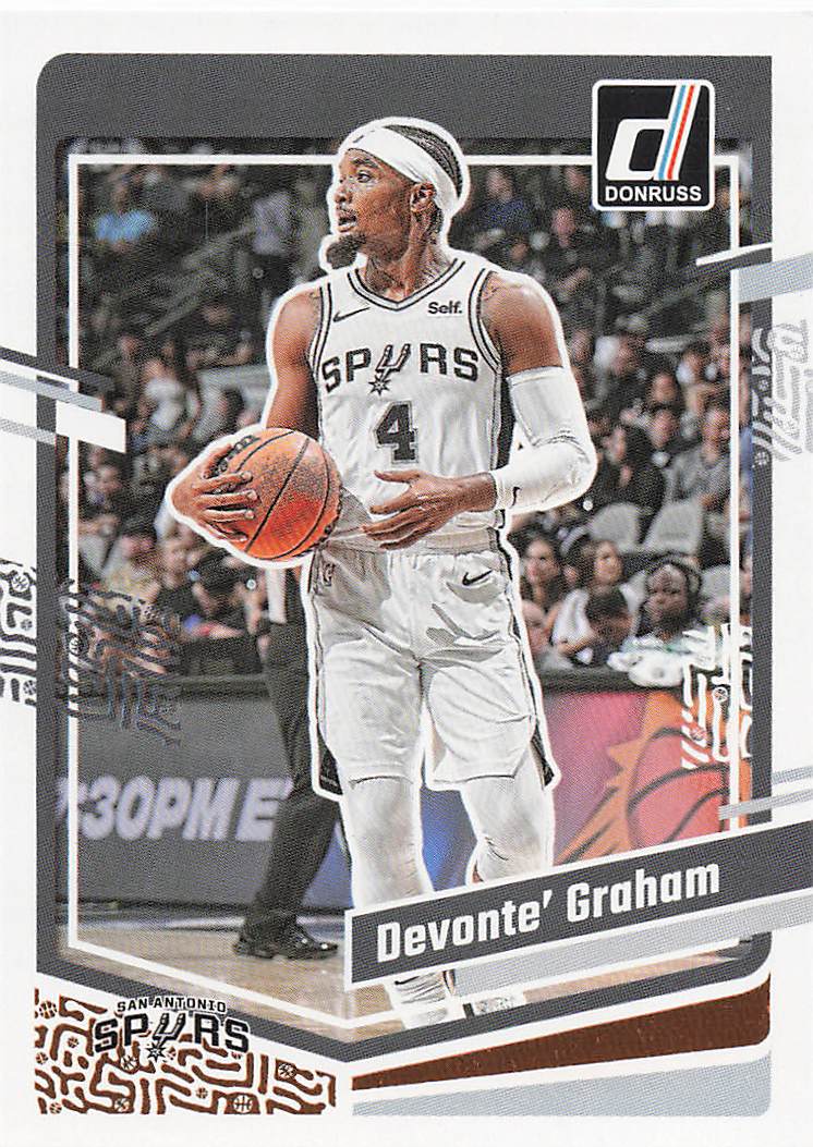 2023-24 Donruss Basketball Devonte' Graham #59