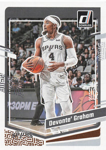 2023-24 Donruss Basketball Devonte' Graham #59