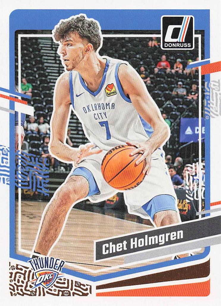 2023-24 Donruss Basketball Chet Holmgren #123
