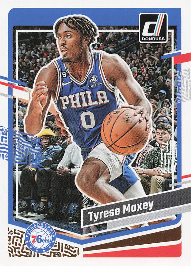 2023-24 Donruss Basketball Tyrese Maxey #152