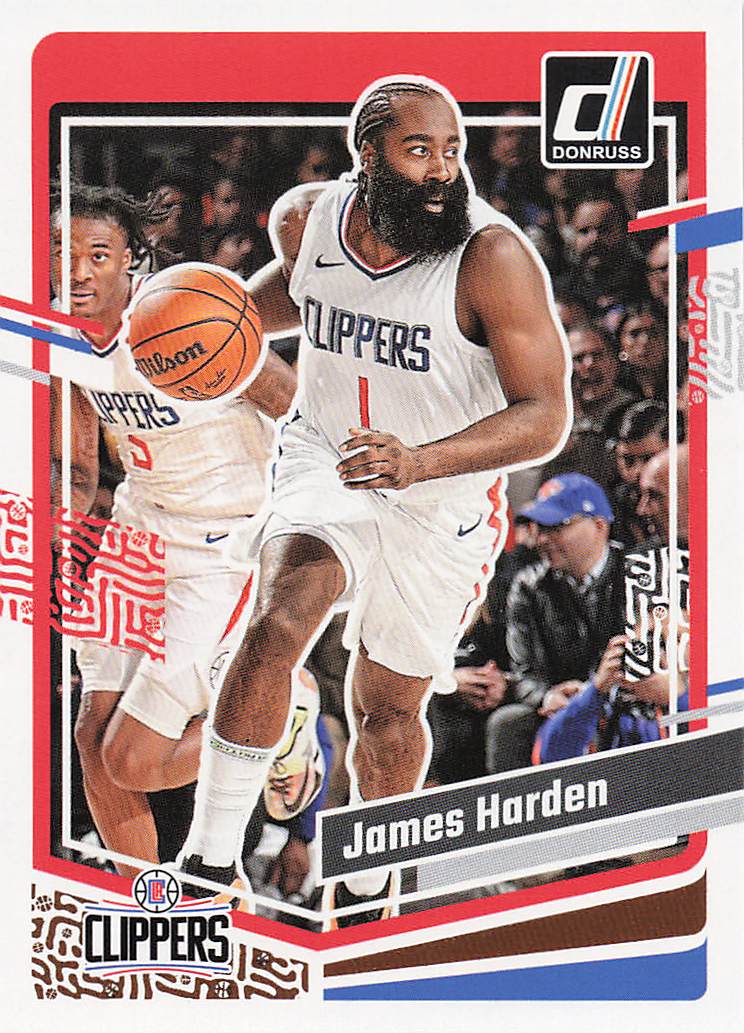 2023-24 Donruss Basketball James Harden #63