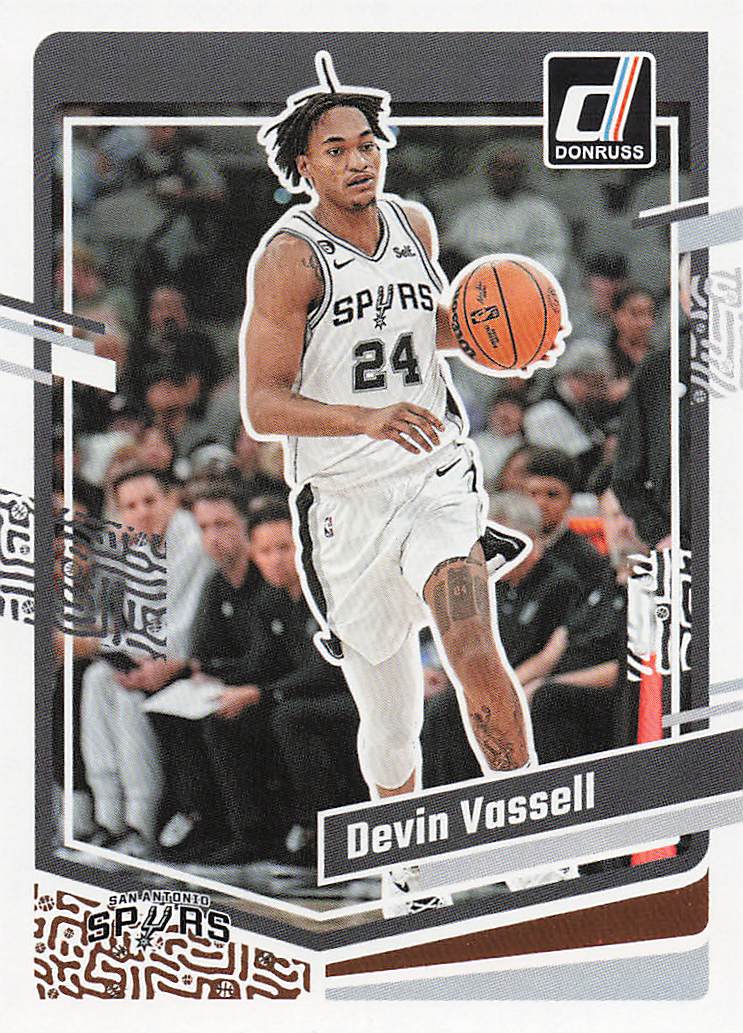 2023-24 Donruss Basketball Devin Vassell #47