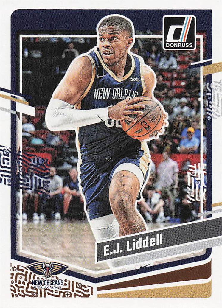 2023-24 Donruss Basketball E.J. Liddell #190