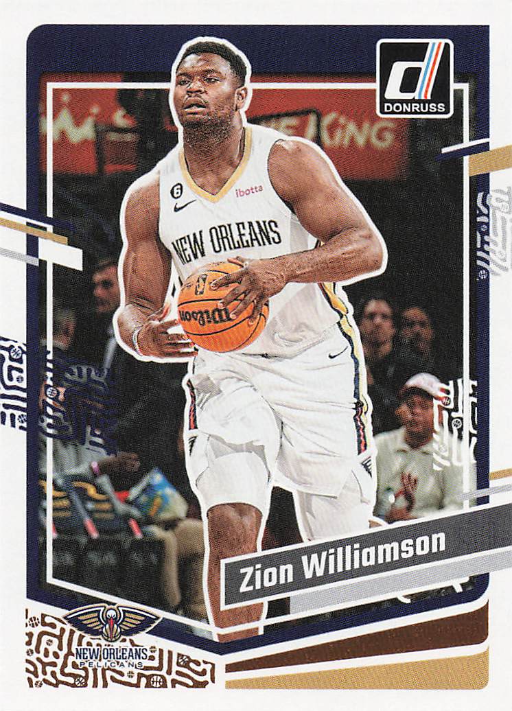 2023-24 Donruss Basketball Zion Williamson #122