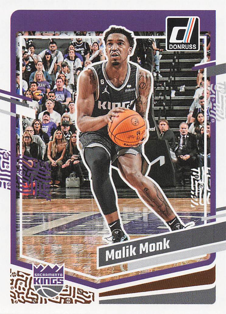 2023-24 Donruss Basketball Malik Monk #20