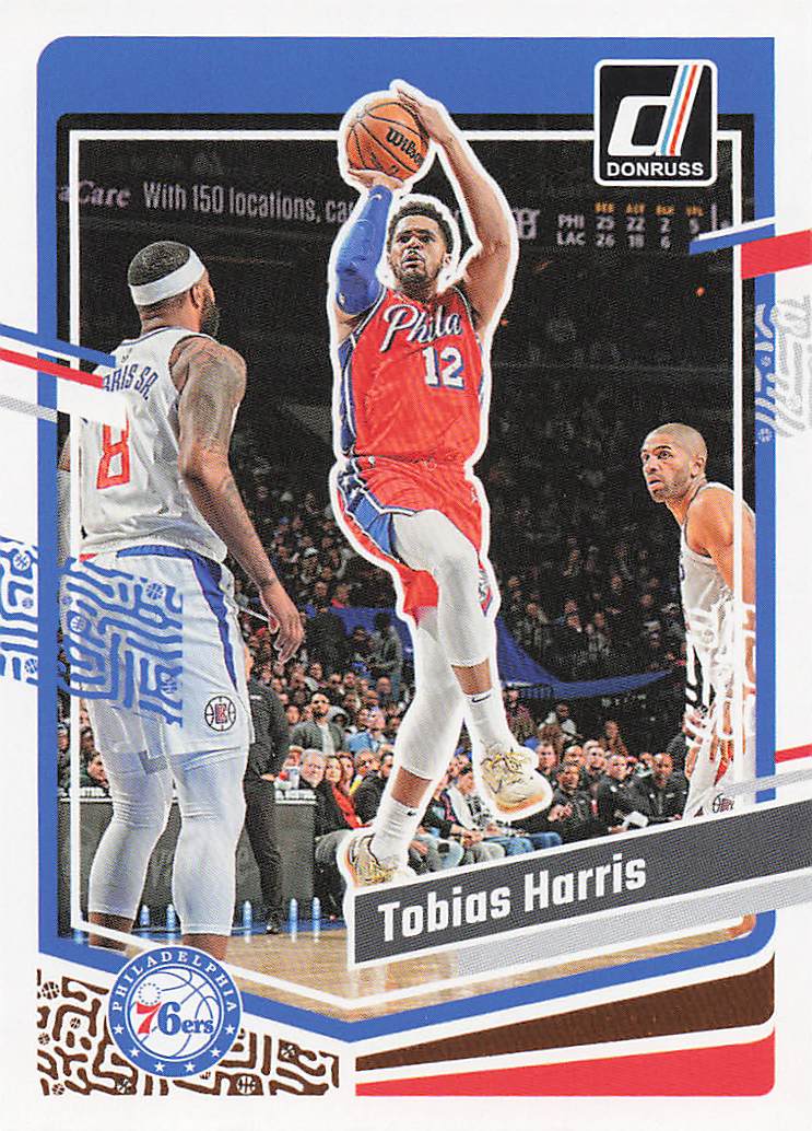 2023-24 Donruss Basketball Tobias Harris #4