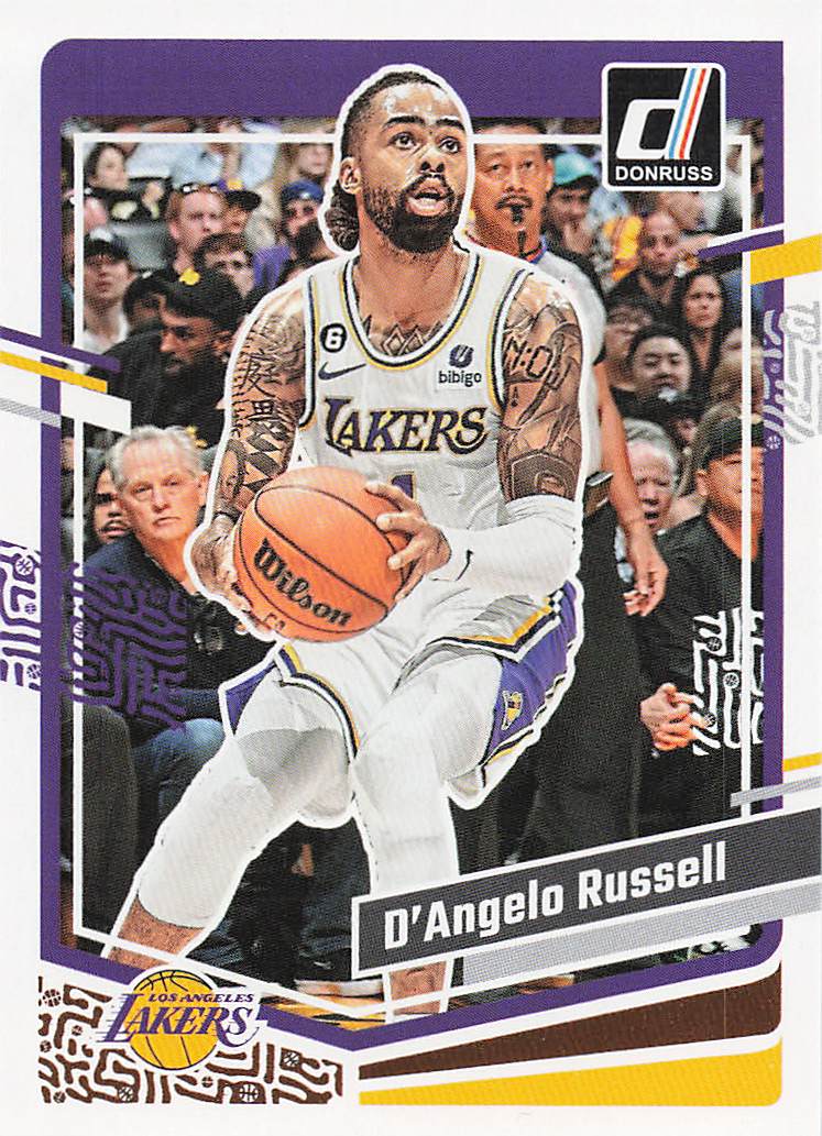 2023-24 Donruss Basketball D'Angelo Russell #118