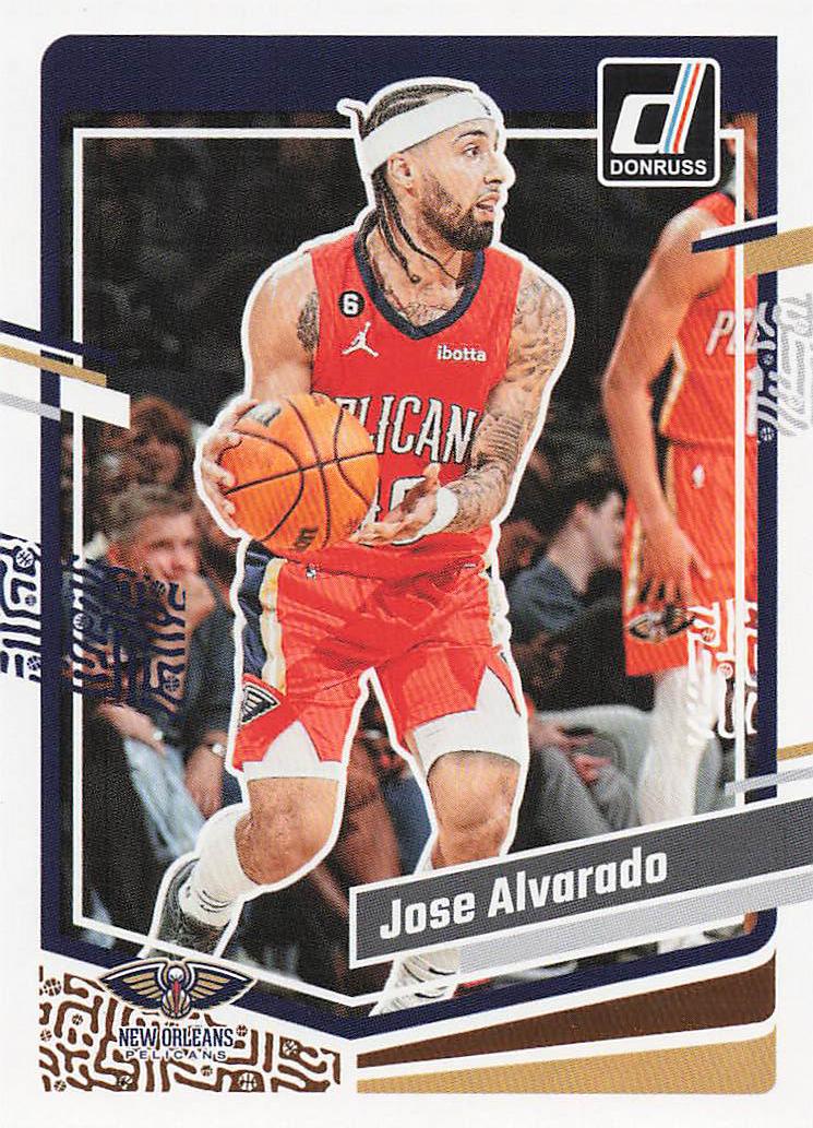 2023-24 Donruss Basketball Jose Alvarado #77