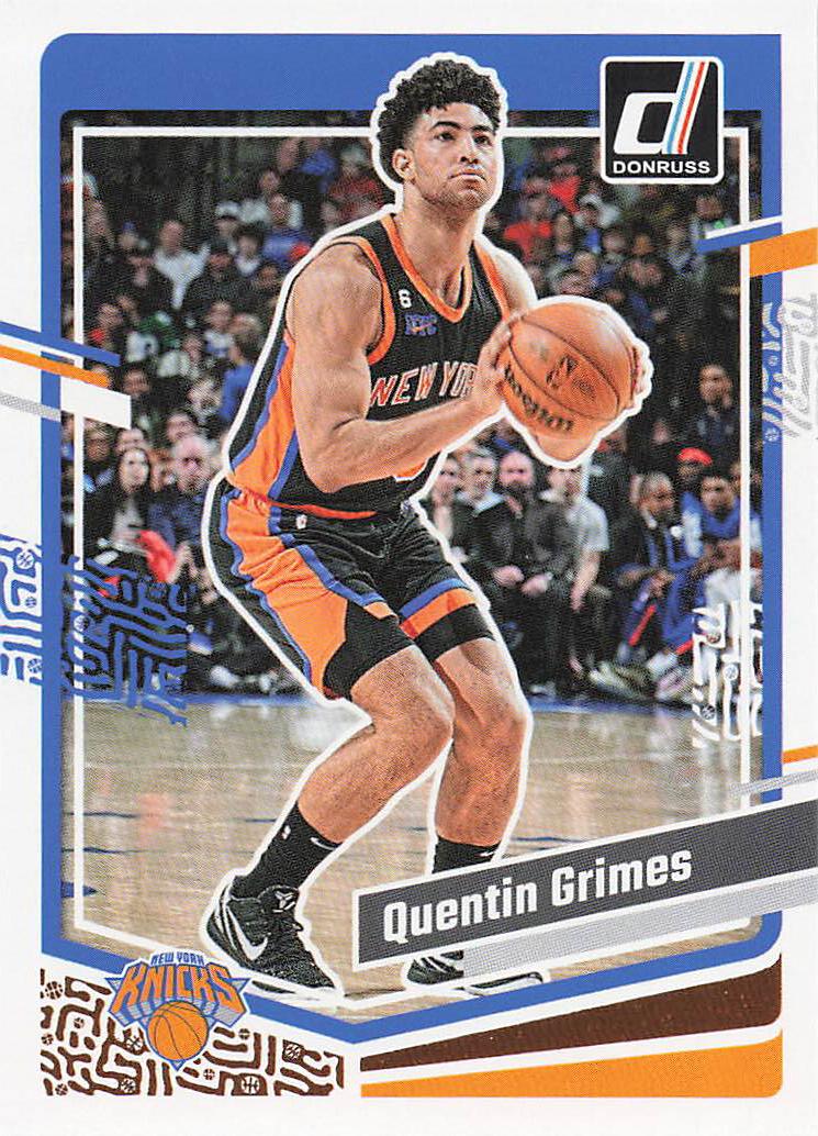 2023-24 Donruss Basketball Quentin Grimes #100
