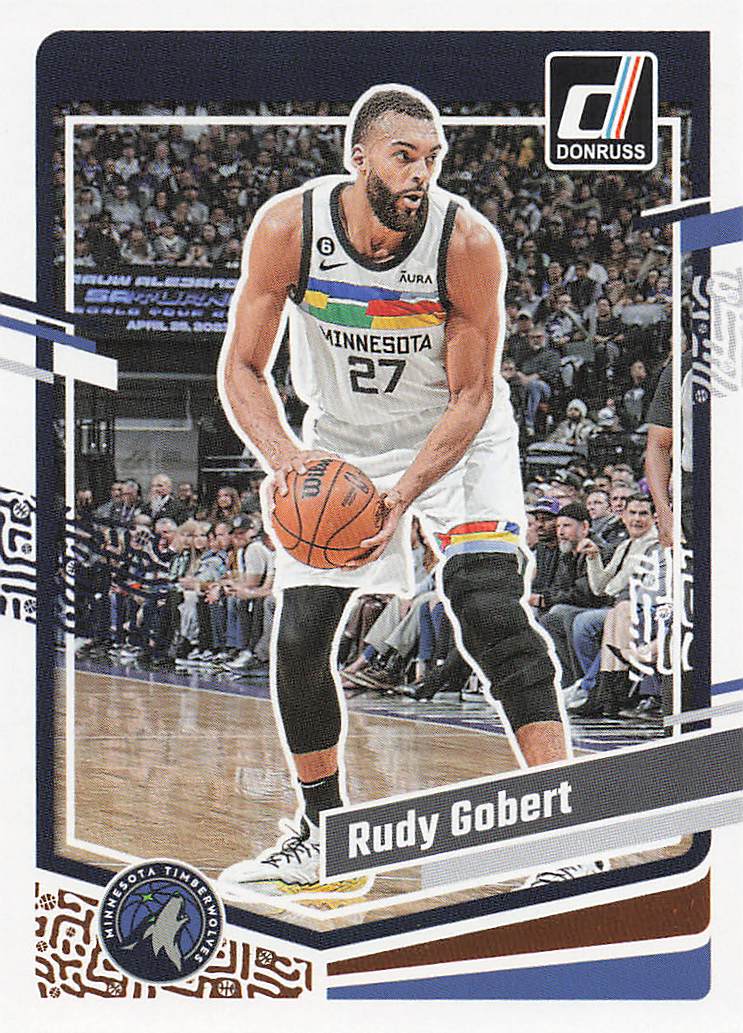 2023-24 Donruss Basketball Rudy Gobert #16