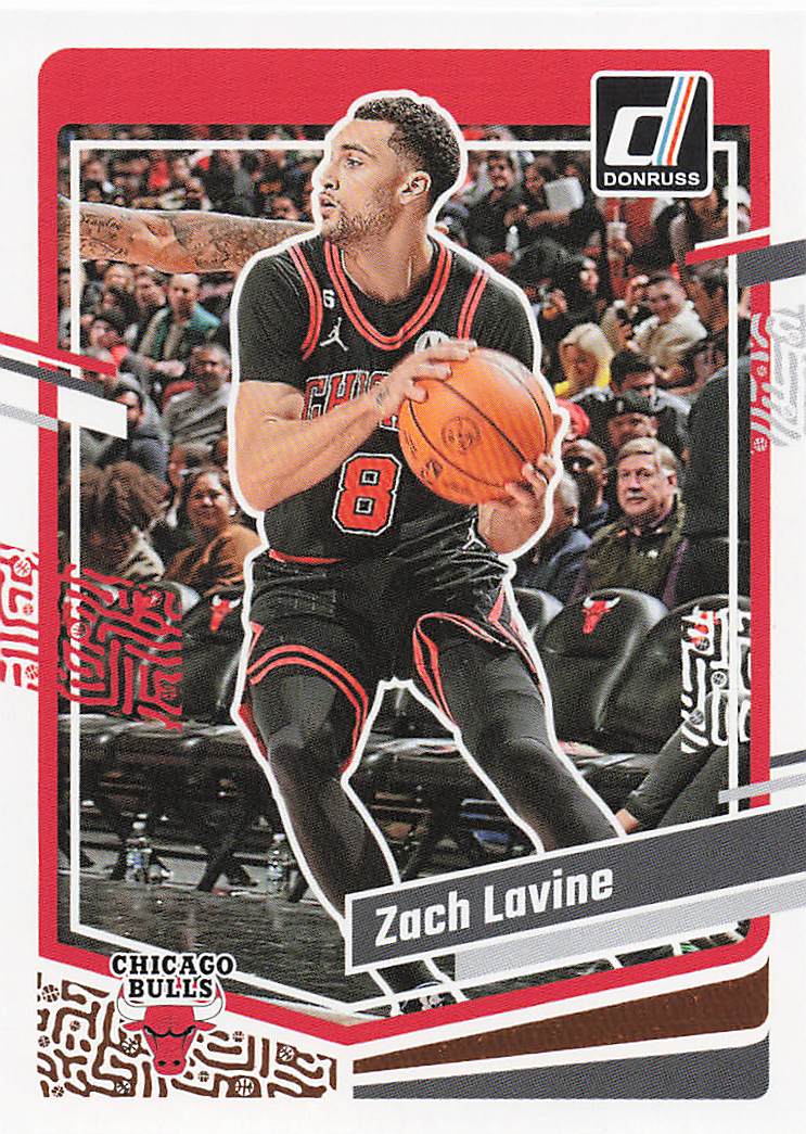 2023-24 Donruss Basketball Zach LaVine #28