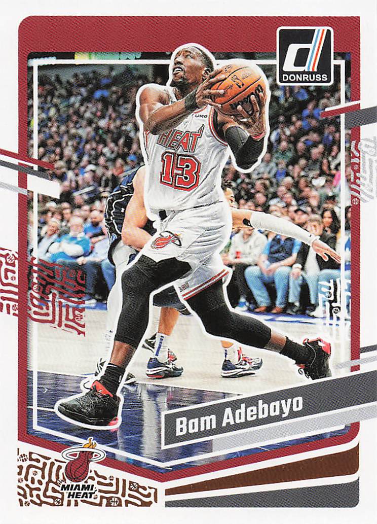 2023-24 Donruss Basketball Bam Adebayo #71
