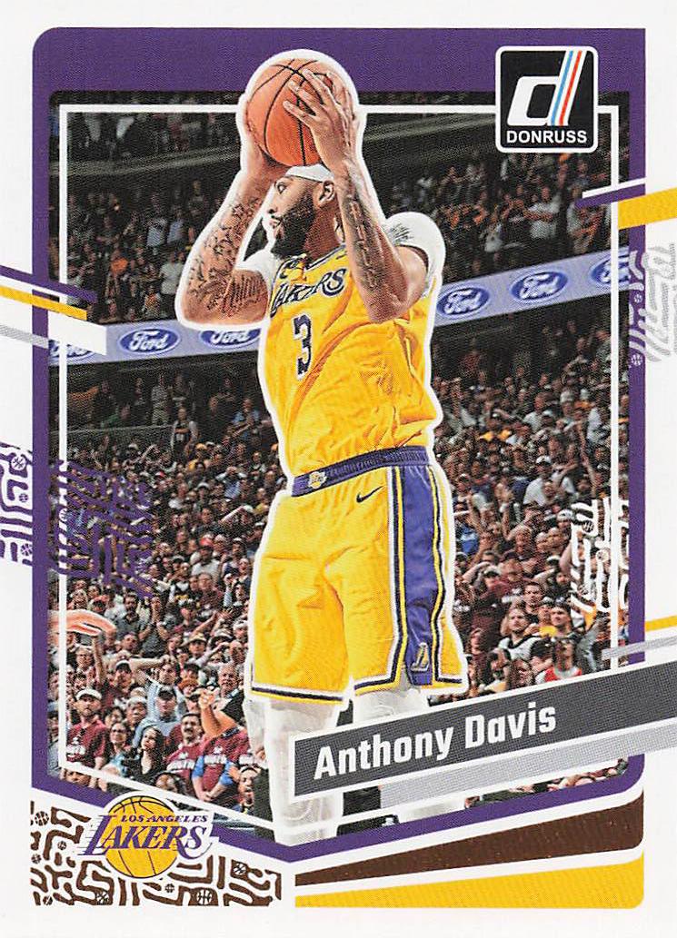 2023-24 Donruss Basketball Anthony Davis #130