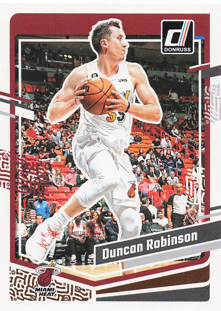 2023-24 Donruss Basketball Duncan Robinson #121