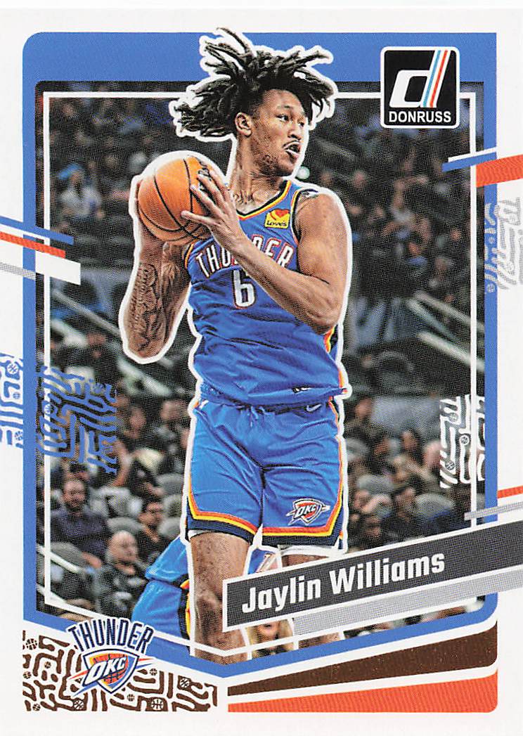 2023-24 Donruss Basketball Jaylin Williams #178