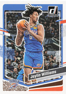 2023-24 Donruss Basketball Jaylin Williams #178